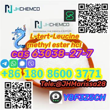 Big Sale CAS 63038-27-7 L-tert-Leucine methyl ester hydrochloride Threema: Y8F3Z5CH		